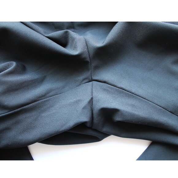 Veronica Beard Black Stretch Wool Tapered Pant 27" / Size 4 / Black Trouser Work - Picture 10 of 12
